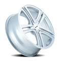 ~(34 lbs. 20X20X9)~ TR62 (3262) HYPERSILVER/MACHINED FACE/MACHINED LIP 18X7.5 5-112/5-120 40MM 72.62MM