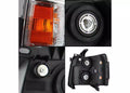 1315 DODGE RAM 1500/2500/3500 HALOGEN MODELS OE BLACK RIGHT
