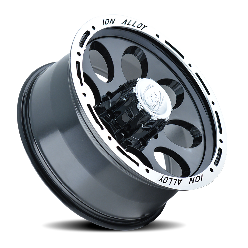 ~(27 lbs. 18X18X11)~ 174 (174) BLACK/MACHINED LIP 16X10 8-165.1 -38MM 130.8MM