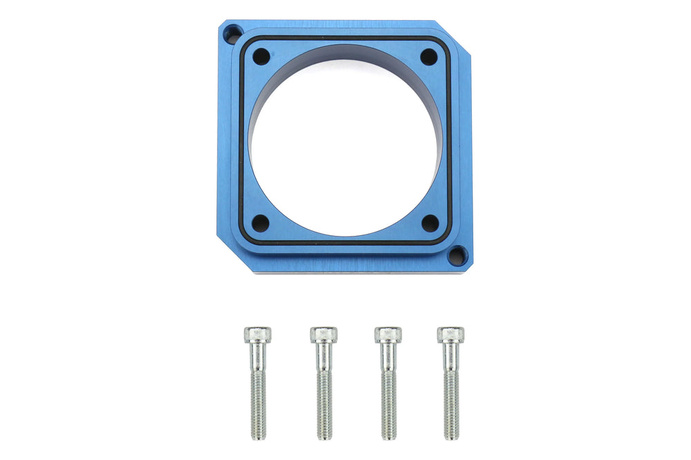 FORD 2.0L 2.3L EB INTAKE MANIFOLD SPACER - BLUE