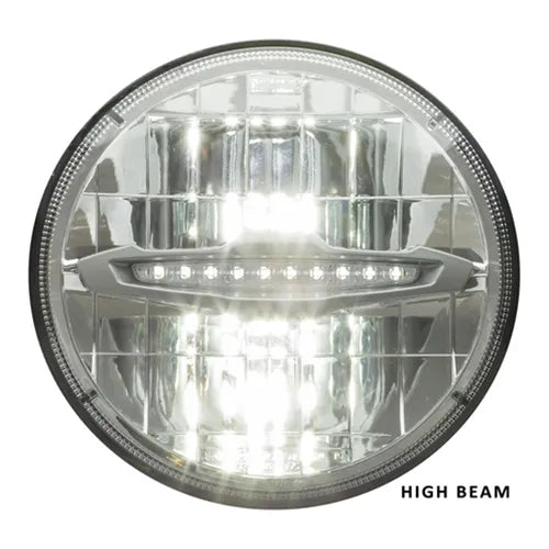 LED HEAD LAMP;7'RND;11DIODE;H/L BEA