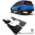 Rally Armor 22-24 Subaru Forester & Wilderness Black UR Mud Flap w/Blue Logo
