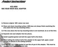 SBC REAR MAIN SEAL ADAP CONV 1 PC-2 PC