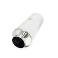 Stainless Bros 17in Overall Length 3.5in SS304 Polished Finish Lightweight Race Muffler