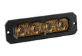 Diode Dynamics SS6 Pro Yellow Flood Flush ABL (single) 3000K