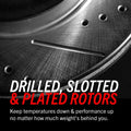 Power Stop 20-22 Toyota Corolla Front and Rear Semi-Coated Rotor Kit