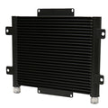 ***Discontinued***~(2 lbs. 16X16X5)~ AUX TRANNY COOLER WITH NO FAN (NO HOSING ONLY COMES WTIH 2 #10 AN FITTINGS)