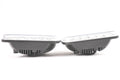 VEHICLE LED HEADLIGHT SET 5X7 INCH 17 LED - SILVER FRONT FAC