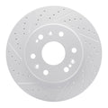 R1 05-20 Cadillac Escalade EXT Front Left Drilled & Slotted Geoperformance Rotor
