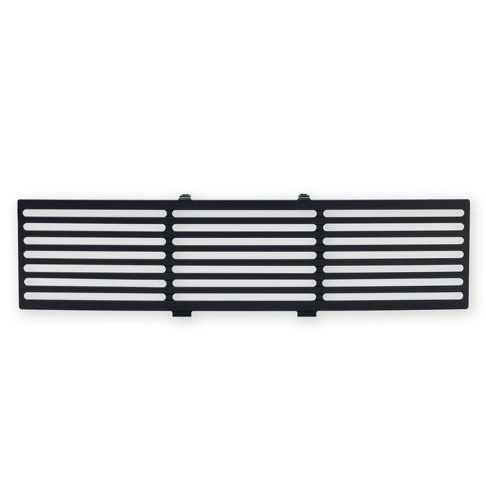 Grill Insert: 2005 Chevrolet Pick Up Full Size Silverado Heavy Duty; Blue Inferno Flame; stainless steel
