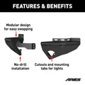 REAR MODULAR BUMPER END CAPS