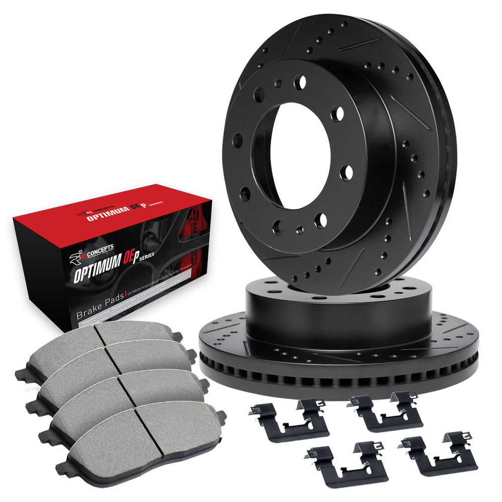 R1 Concepts black auto part