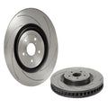 Brembo 16-20 Lexus GS F/15-20 RC F Front Right Premium UV Coated OE Equivalent Rotor