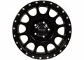 BAJA 17X9 6X139.7 ET0 CB106.1 SATIN BLACK MILLED RIVETS