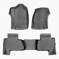 WeatherTech Tan Front and Rear Floorliners Fits -20-20 Chevrolet GMC 45607-1-8