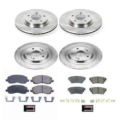 Power Stop 17-19 Mitsubishi Outlander Front & Rear Autospecialty Brake Kit