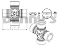 U-JOINT KIT SPL 170
