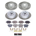 Power Stop 00-05 Toyota Celica Front and Rear Semi-Coated Rotor Kit