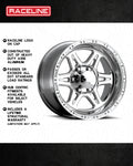 BLACK SOFT 8 17X9 6X5.5 (5"BS) NPS