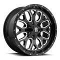 D588 20X9 6X120 GL-BLK-MIL 07MM