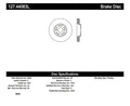 Stoptech auto part close-up