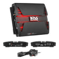 PHANTOM MODEL 1600W HIGH OUTPUT 2 CH FULL RANGE CLASS A/B AMPLIFIER DIM:14INL 1