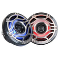 6.5IN 160 WATTS MARINE COAXIAL LED SPEAKERS