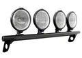 N-Fab Light Bar 2017 Ford Raptor - Gloss Black - Light Tabs