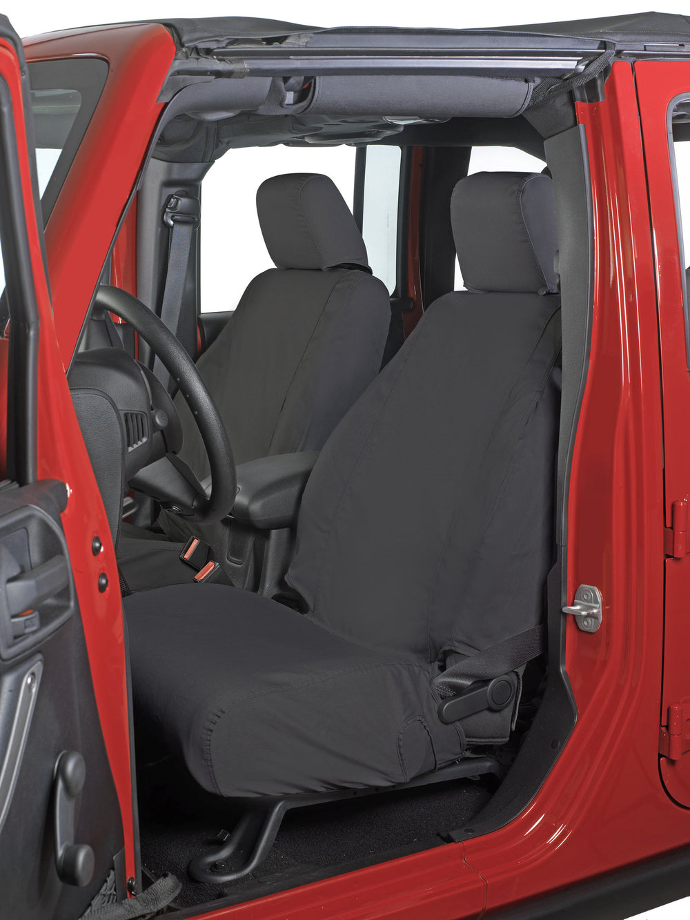 082010 JEEP WRANGLER FRONT BUCKETS IN GREY