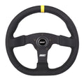 D Wheel Yellow Center Stripe Plastic Center