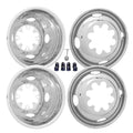 0107 GM C/K3500 01C G3500 VAN 16IN 8LUG DUAL DOTLINER SIMULATOR SET W/ OEM HUB