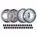 0107 GM C/K3500 01C G3500 VAN 16IN 8LUG DUAL DOTLINER SIMULATOR SET W/ OEM HUB