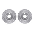 R1 Concepts Brake Rotor- D/S - Silver
