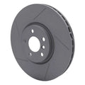 R1 15-19 Mini Cooper (Excl Clubman) Front Right Slotted Black Brake Rotor