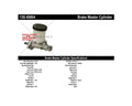 Centric 99-20 Mazda Miata Premium Brake Master Cylinder