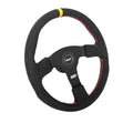 Suede Series Steering Wh eel 13.75 Dia. 1in Dish