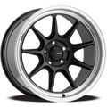 Konig Countergram 15x8 4x100 ET25 Matte Black / Matte Machined Lip