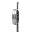 R1 07-08 BMW ALPINA B7 Rear Left Drilled & Slotted Silver Brake Rotor