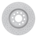 DFC 98-09 Audi A4 (USA/Canada) Front Right Drilled & Slotted Geoperformance Rotor