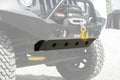 ~(25 lbs. 36X12X6)~ Signature Series Winch Plate Black Powder Coated 2007-2017 Jeep JK Wrangler