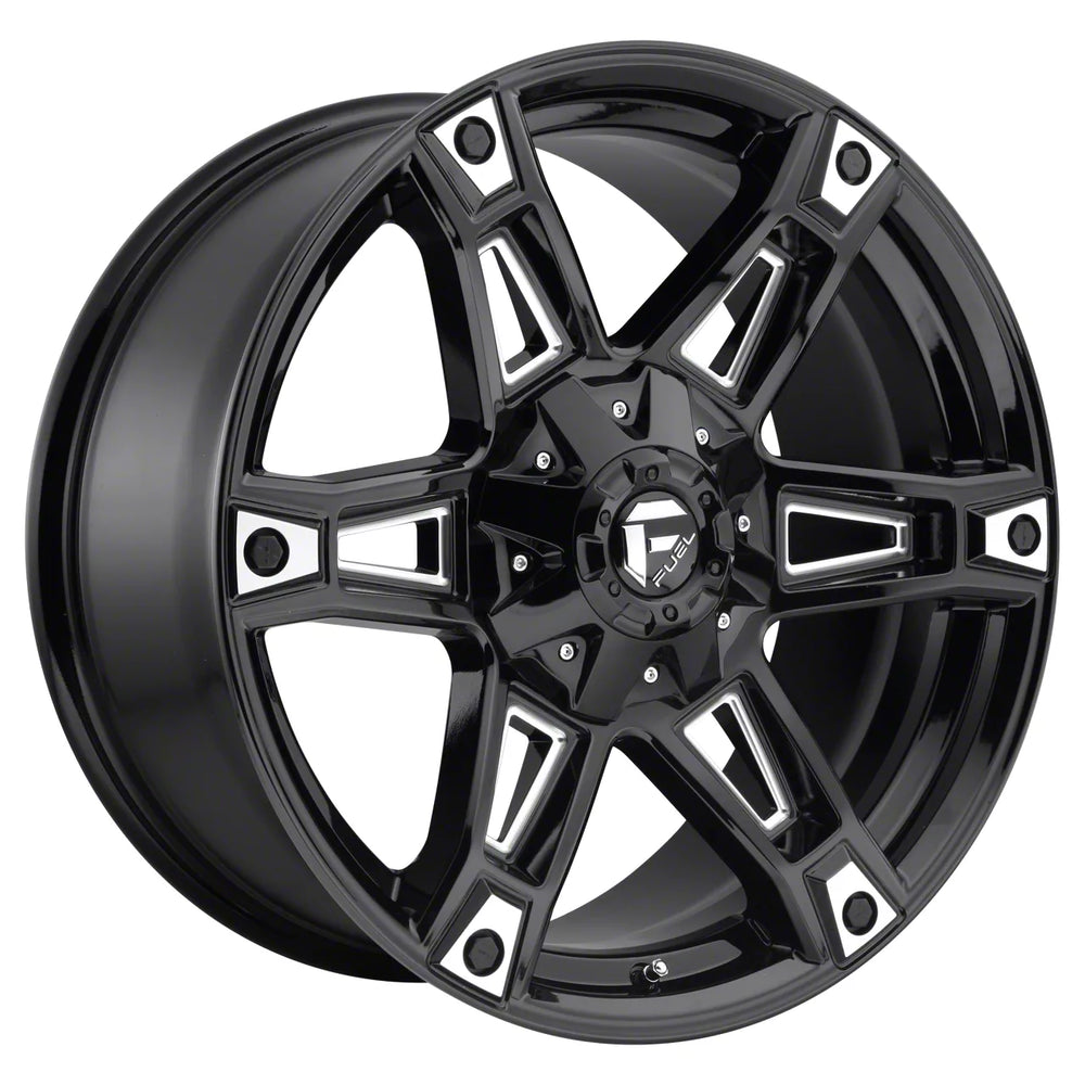 D622 20X9 5X4.5/5.0 GL-BLK-MIL 01MM