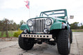 Kentrol 45-86 Jeep CJ 54 Inch Front Bumper with holes - Polished Silver