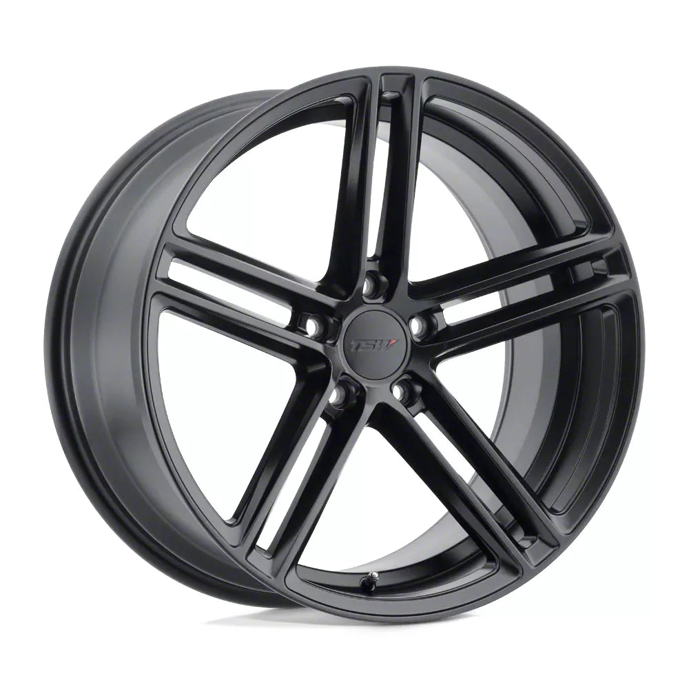 TSW Alloy Wheels black auto part