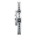 R1 02-05 Volkswagen Passat (USA/Canada) Front Right Drilled & Slotted Silver Brake Rotor
