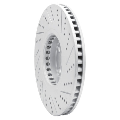 DFC 07-11 Lexus Gs350 Left Front Drilled & Slotted Geoperformance Rotor