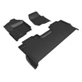 17C F250/F350/F450 CREW CAB KAGU FLOORLINER ROW 1 & 2 BLACK