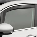 WeatherTech 2016+ Fiat 500X Front Side Window Deflectors - Dark Smoke