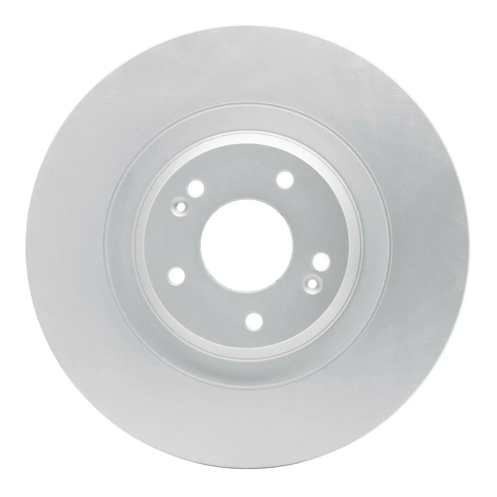 R1 19-21 Hyundai Veloster N Front Right Drilled Black Brake Rotor