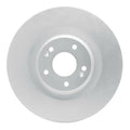 R1 19-21 Hyundai Veloster N Front Right Drilled Black Brake Rotor