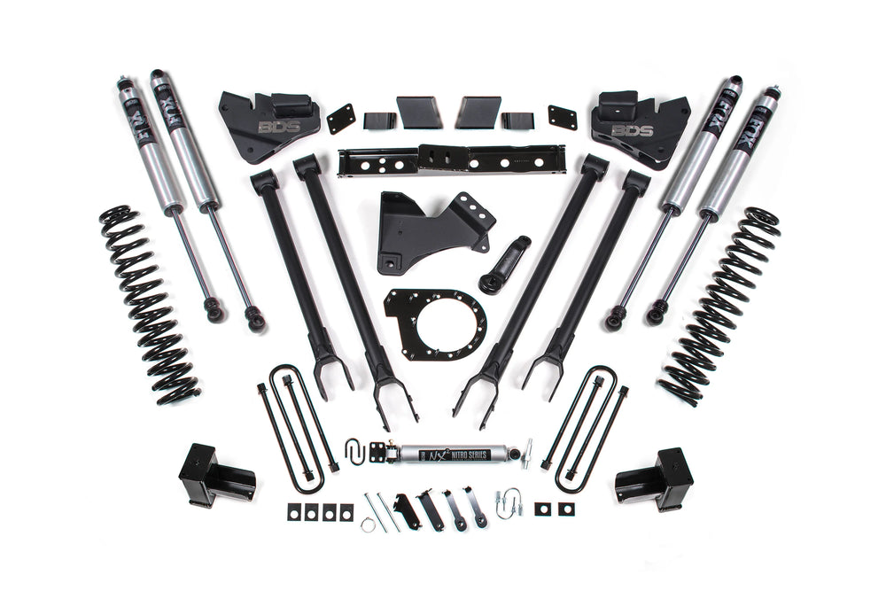 2020-2022 F250 F350 6.25in Rear Box Suspension System